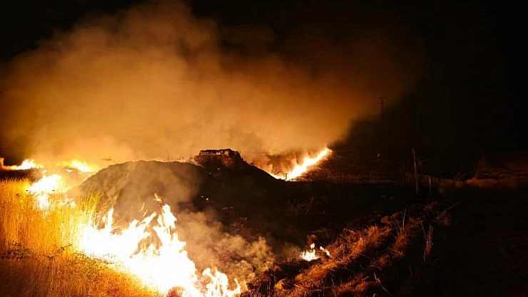 Şırnak'ın anız yangını: 7 köy etkilendi