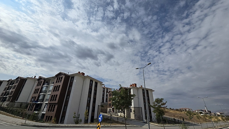 'Sirrokümülüs' bulutları görsel şölen sundu