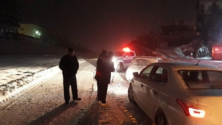 Sivas-Malatya kara yolu ulaşıma kapandı