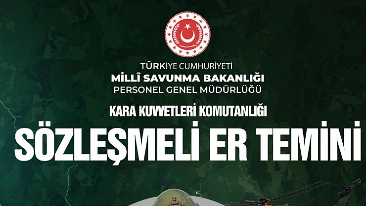Sözleşmeli Er başvuruları ne zaman sona eriyor? Başvuru yaparken nelere dikkat edilmesi gerekiyor! İşte detaylar...