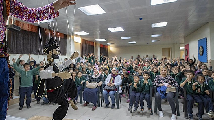 Su tasarrufu tiyatroyla anlatılıyor