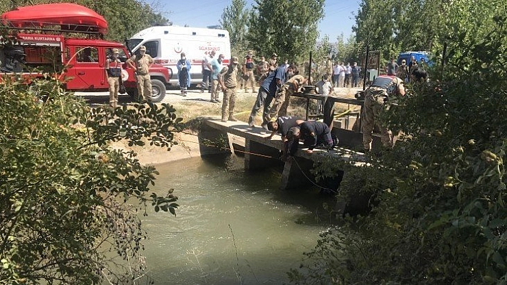 Sulama kanalında ölü bulundu