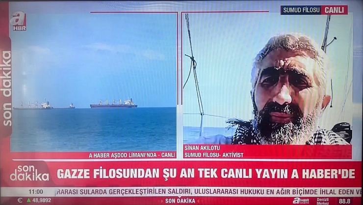 Sumud Filosu'ndan çağrı: İsrail'le ticareti durdurun