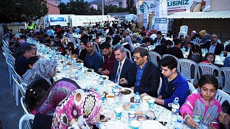 Suriyeli aileler ağırlandı 