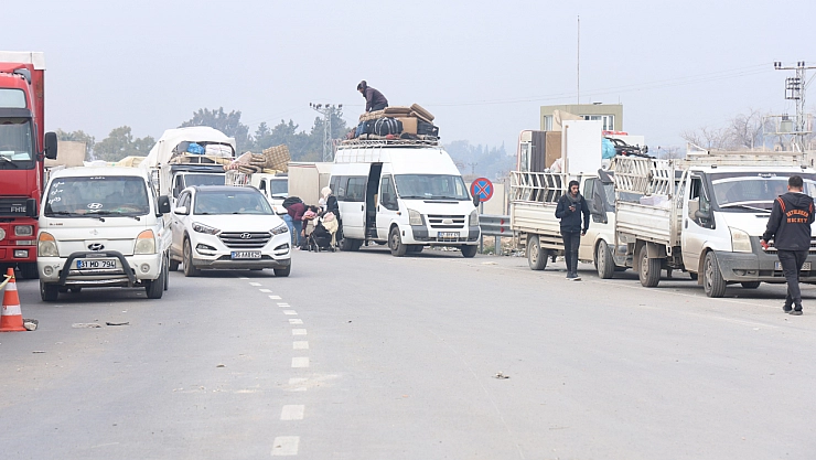 Suriyelilerin memleketlerine dönüşleri sürüyor