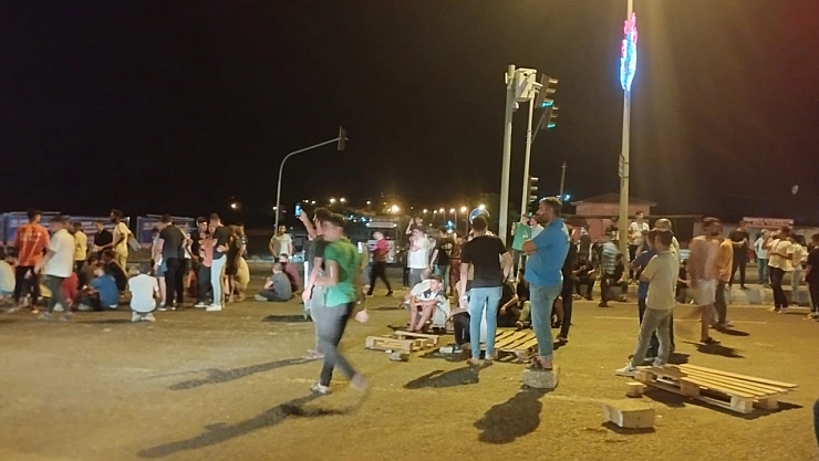 Taciz iddiası ilçeyi karıştırdı