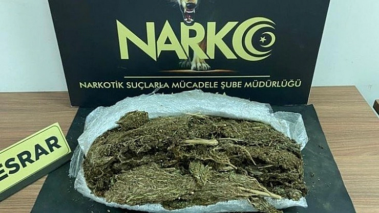 Esrar ele geçirildi