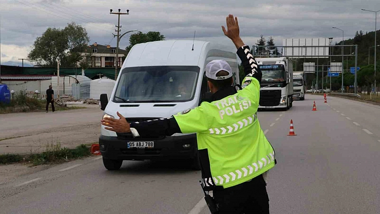 Amasya'da sıkı denetim