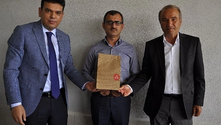 Müftü Bozkır'a veda yemeği