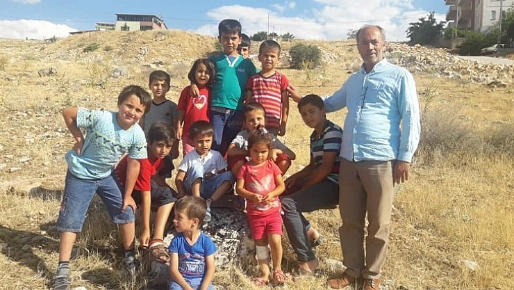 Tecde'de çocuklar park istiyor