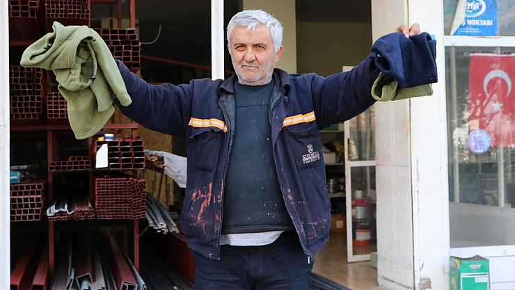 Televizyon siparişi verdi, bez geldi