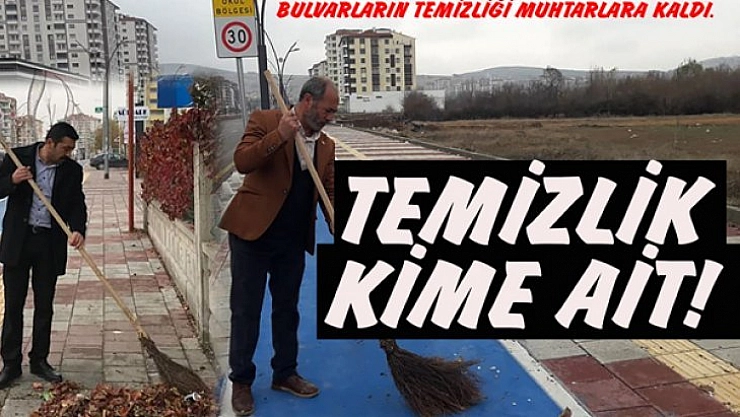 Temizlik kime ait!