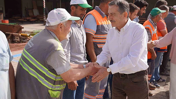 Tepebaşı ailesi bayramlaştı