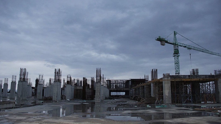 Terminalin yüzde 25'i tamam