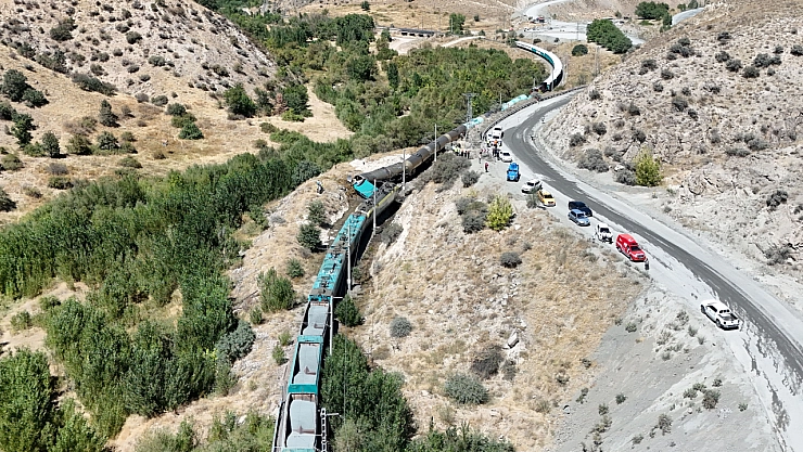 Malatya'da tren hattı kapatıldı