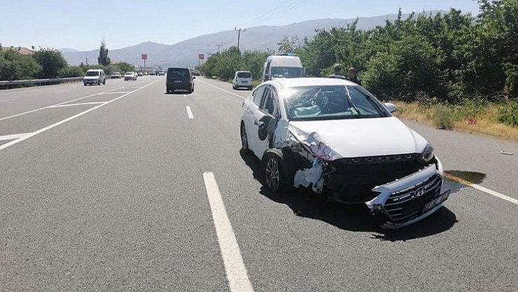 Trafik kazası 5 yaralı