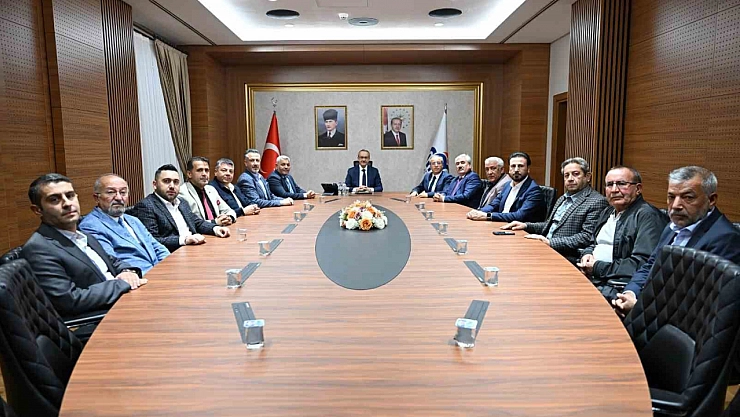 MTSO heyetinden Vali Seddar Yavuz'a ziyaret