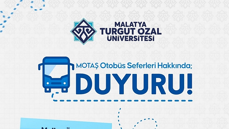 Turgut Özal Üniversitesi'nden Öğrencilere Ulaşım Kolaylığı
