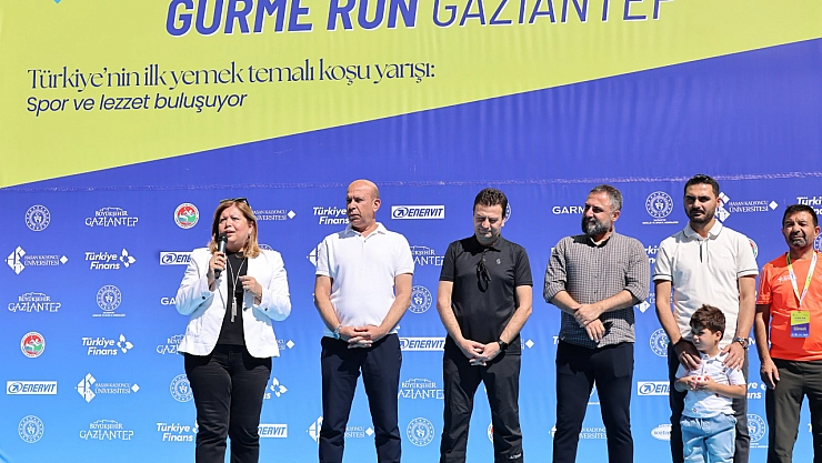 Türkiye'nin ilk gastronomi temalı Gurme Run Gaziantep'te gerçekleşti