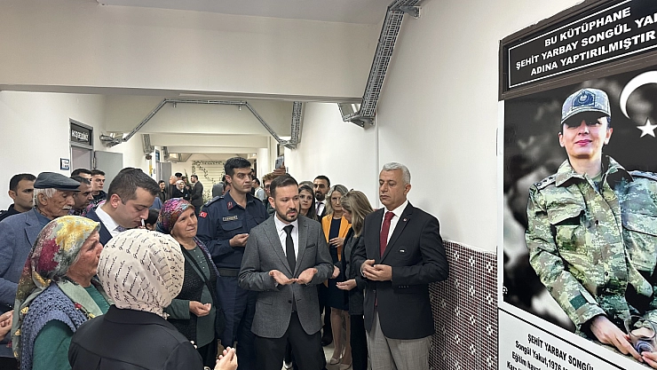 Türkiye'nin ilk kadın ilçe jandarma komutanıydı: Şehit yarbayın ismi kütüphanede yaşayacak