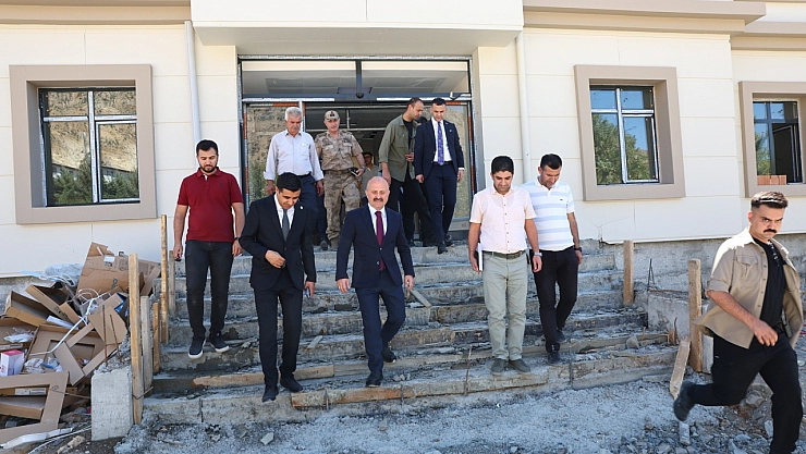 Tut ilçesi jandarma komutanlığı yeni hizmet binasında sona gelindi