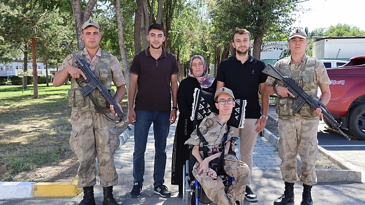 Üniforma hayali gerçek oldu