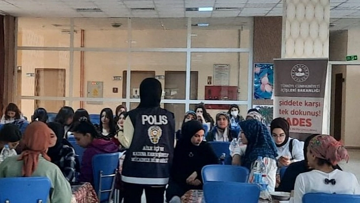 Öğrencilere KADES anlatıldı