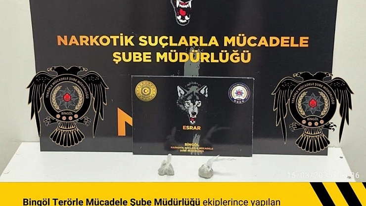 Uyuşturucu madde ele geçirildi