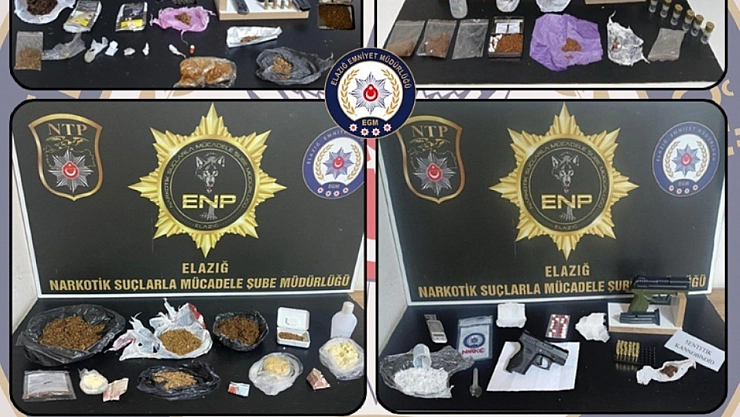 Uyuşturucuya geçit yok: 16 tutuklama