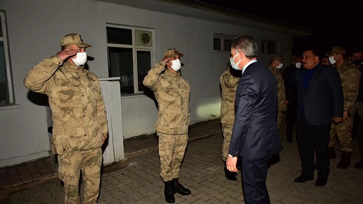 Vali Baruş'tan yeni yıl ziyaretleri