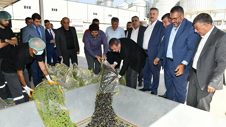 Vali Hasan Şıldak Gıda OSB'de incelemelerde bulundu