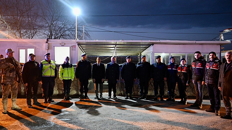Vali Seddar Yavuz'dan Yılbaşı Denetimi: Malatya'da Güvenlik Tedbirleri Yerinde İncelendi