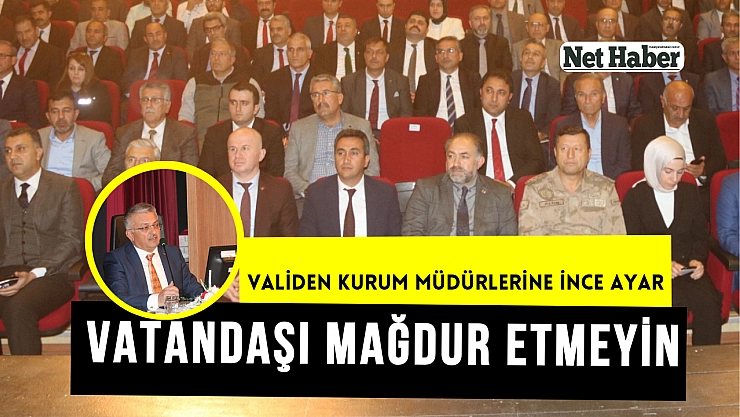 Validen kurum müdürlerine ince ayar