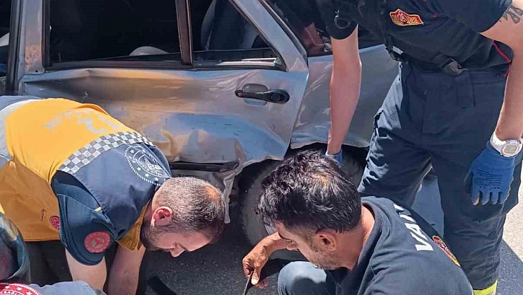 Van'da trafik kazası