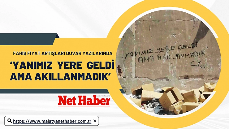 'Yanımız yere geldi ama akıllanmadık'