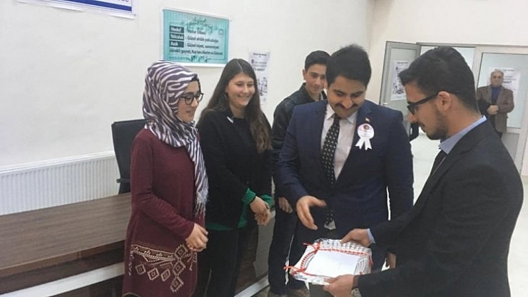 Dereceye girenlere ödül verildi