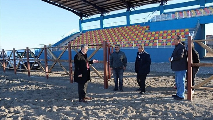 Cirit sahası tamamlandı