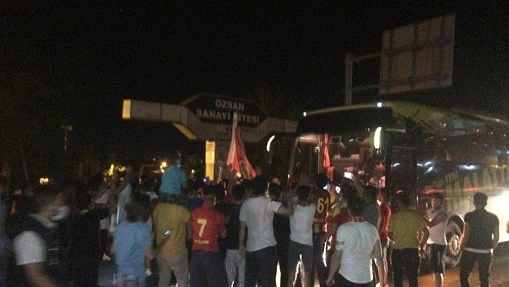 Çoşkulu karşılama