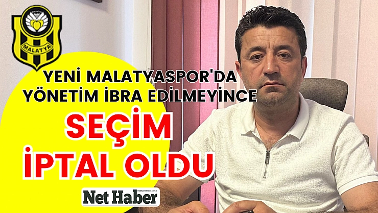 Yeni Malatyaspor'da kongre şoku