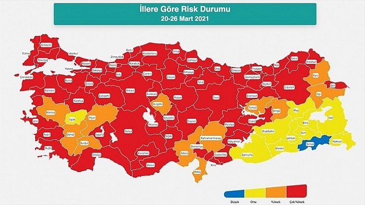 Yeni risk haritası