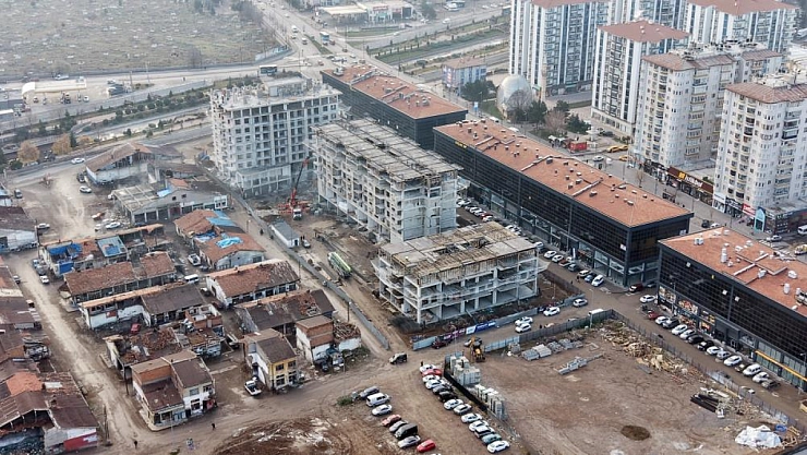 Yeni yaşam merkezi inşşatı devam ediyor