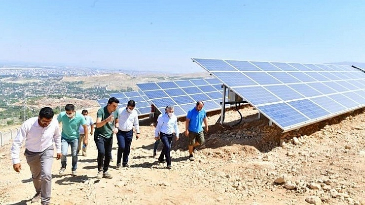 GES enerji üretimi başladı