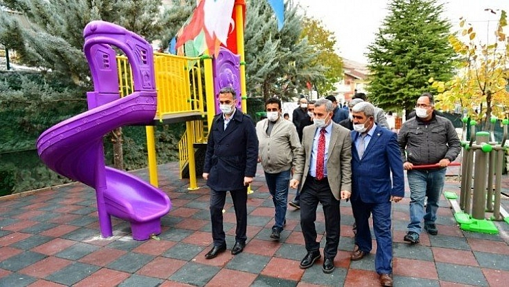 Bahçebaşı Parkı hizmete girdi
