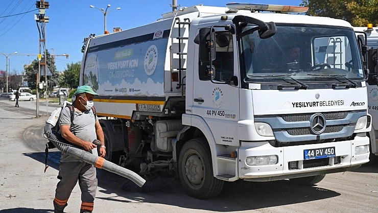 Yeşilyurt'ta temizlik seferberliği