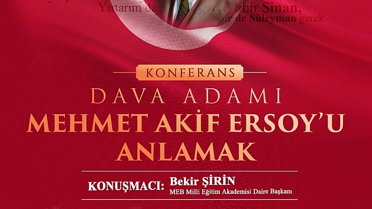 Yeşilyurt'ta konferans düzenlenecek