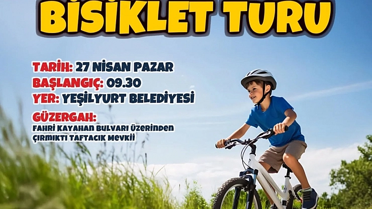 Yeşilyurt'ta Bahar Bisiklet Turu ile Karşılanacak!