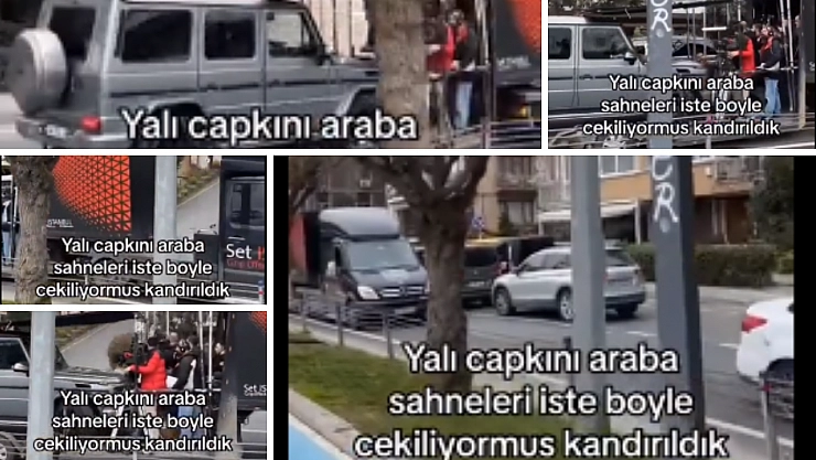 Yalı Çapkını çekimlerinde dikkat çeken detay! Yine mi kandırıldık?