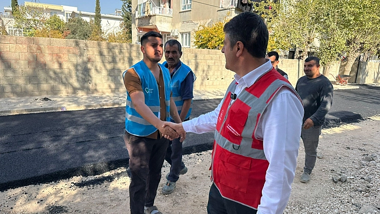 Yol çalışmaları hız kazandı