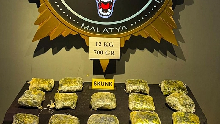 Yolcu otobüsünde uyuşturucu