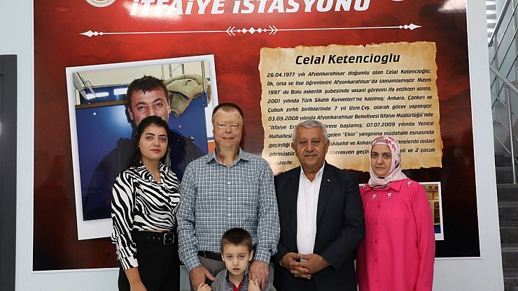 Zeybek'ten itfaiye erine büyük vefa